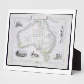 Australien, aus einer Serie von World Maps veröffe Fotoplatte (Seite)