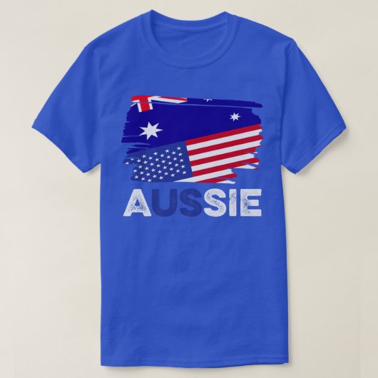 Australien Aussie American Citizen T-Shirt (Design vorne)