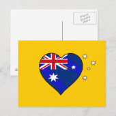 Australien Aussie Oi Liebe Postkarte (Vorne/Hinten)