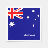 Australien & Australien Flag Party fashion / Austr Serviette (Vorderseite)