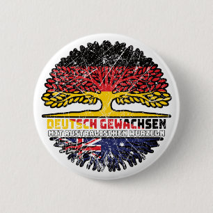 Australien Australisch Deutsch Deutschland Baum Button