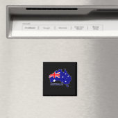 Australien - Australische Flagge Magnet (In Situ (Geschirrspüler))