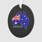 Australien - Australische Flagge Ornament (Vorderseite)