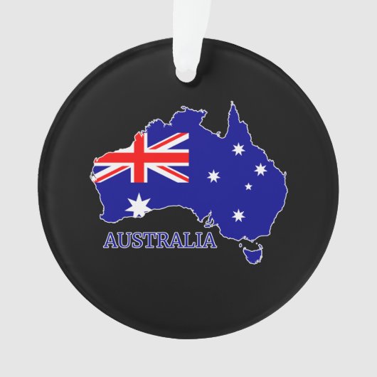 Australien - Australische Flagge Ornament (Vorderseite)