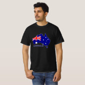 Australien - Australische Flagge T-Shirt (Vorne ganz)