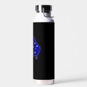 Australien - Australische Flagge Trinkflasche (Links)