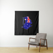 Australien - Australische Flagge Wandteppich (Beispiel (Horizontal))