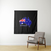Australien - Australische Flagge Wandteppich (Beispiel)