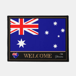 Australien & Australische Flaggen Matten/Sport Wil Fußmatte