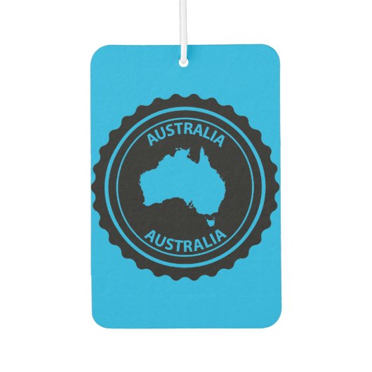 Australien Autolufterfrischer (Vorderseite)