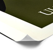 Australien, Ayers Rock, Vintage Reiseplakat Poster (Ecke)