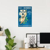 Australien, bald besuchen poster (Heimbüro)