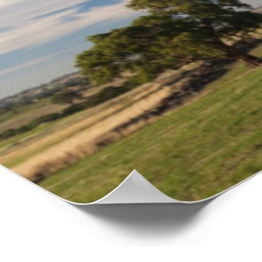 Australien, Barossa-Tal, Berg Angenehm Poster (Ecke)