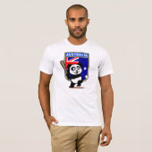 Australien Baseball Panda (leichte Shirts) T-Shirt (Vorne ganz)