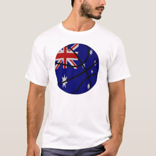 Australien-Basketball-T - Shirt