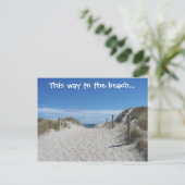 Australien Beach Postcard Postkarte (Stehend Vorderseite)