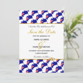 AUSTRALIEN Besondere Hochzeitsfeier Save The Date (Stehend Vorderseite)