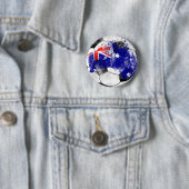 Australien beunruhigte Fußball Button (Beispiel)