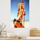 Australien Bikini Bash - Das Poster (Küche)