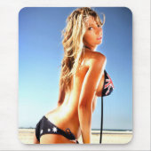 Australien-Bikini-heftiger Schlag Mousepad (Vorne)