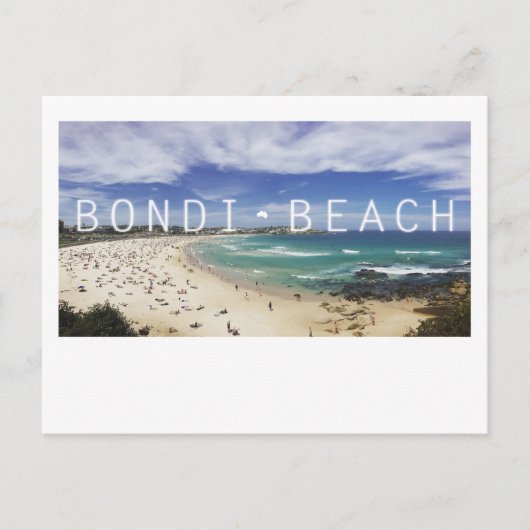 Australien Bondi Beach Postcard Postkarte (Vorderseite)