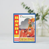 Australien Bondi Beach Vintage Travel Postcard Postkarte (Stehend Vorderseite)