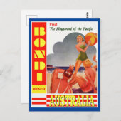 Australien Bondi Beach Vintage Travel Postcard Postkarte (Vorne/Hinten)