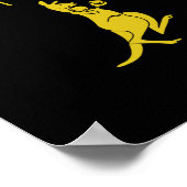 Australien Boxing Kangaroo Poster (Ecke)