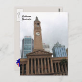 Australien, Brisbane City Hall, Brisbane, Australi Postkarte (Vorne/Hinten)