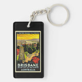 Australien-Brisbane, ein Winterurlaub, Schlüsselanhänger (Rückseite)