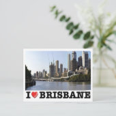 Australien - Brisbane - I Liebe - Postkarte (Stehend Vorderseite)