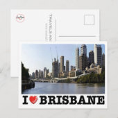 Australien - Brisbane - I Liebe - Postkarte (Vorne/Hinten)