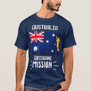 Australien Brisbane Mormon LDS Mission Missionar T-Shirt