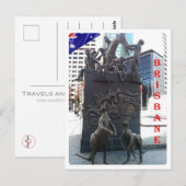 Australien - Brisbane - Postkarte (Vorne/Hinten)