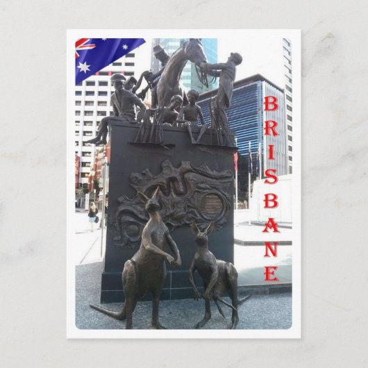 Australien - Brisbane - Postkarte (Vorderseite)