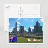 Australien - Brisbane - Postkarte (Vorne/Hinten)