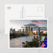 Australien - Brisbane - Postkarte (Vorne/Hinten)