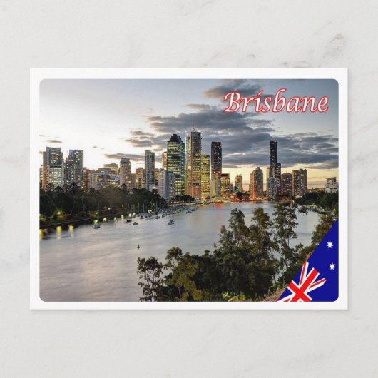 Australien - Brisbane - Postkarte (Vorderseite)