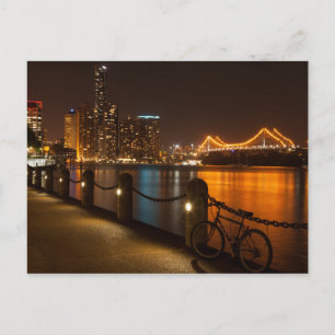 Australien - Brisbane - Story Bridge Edward Street Postkarte