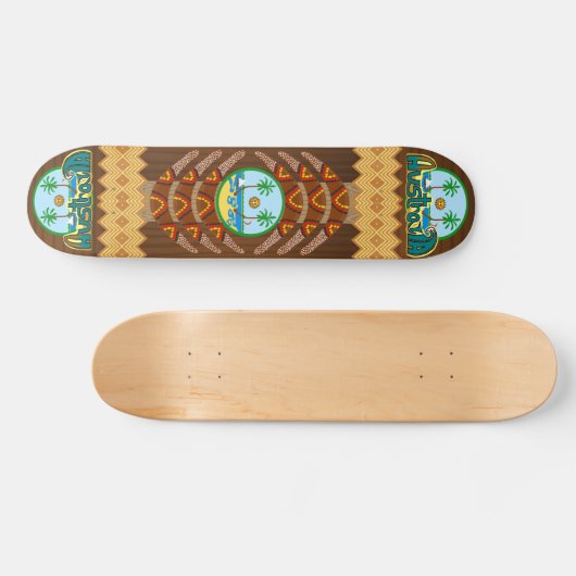 Australien-Bumerang-Brett-Ausgabe Skateboard (Horizontal)
