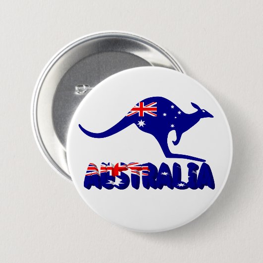 Australien Button (Vorne & Hinten)