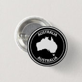 Australien Button (Vorne & Hinten)