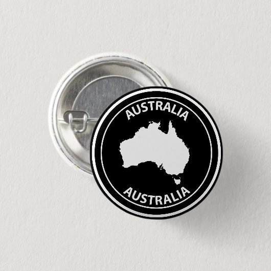 Australien Button (Vorne & Hinten)