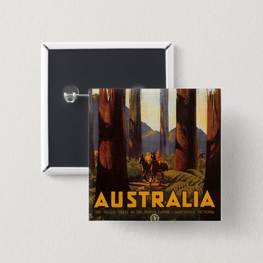 Australien Button (Vorne & Hinten)