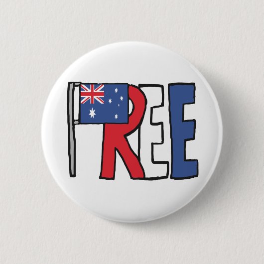 Australien Button (Vorderseite)