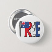 Australien Button (Vorne & Hinten)