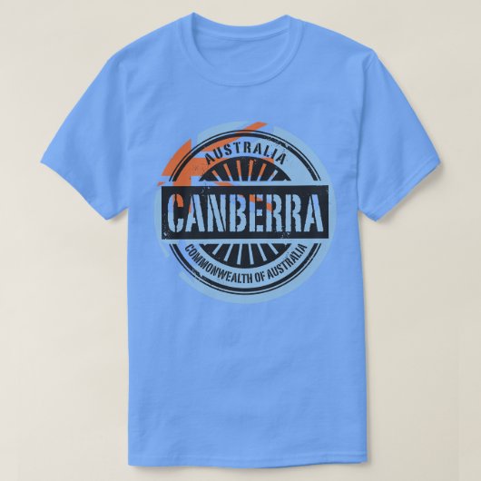 Australien Canberra T-Shirt (Design vorne)