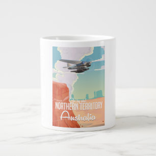 Australien - Cartoon Jumbo-Tasse