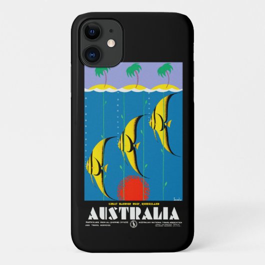Australien Case-Mate iPhone Hülle (Rückseite)