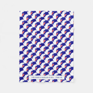 AUSTRALIEN CHRISTLICHE LIEBE FLEECEDECKE